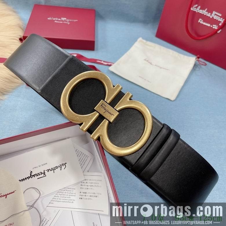 Ferragamo Belt 70mm 7D0519