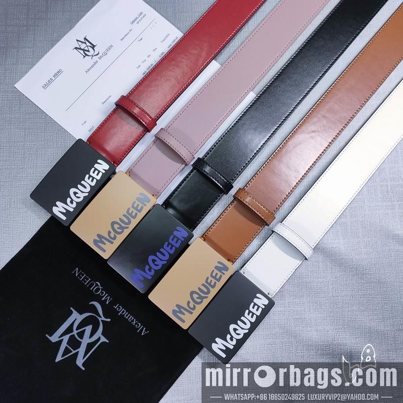 McQueen belt 38mmX80-125cm lb071803