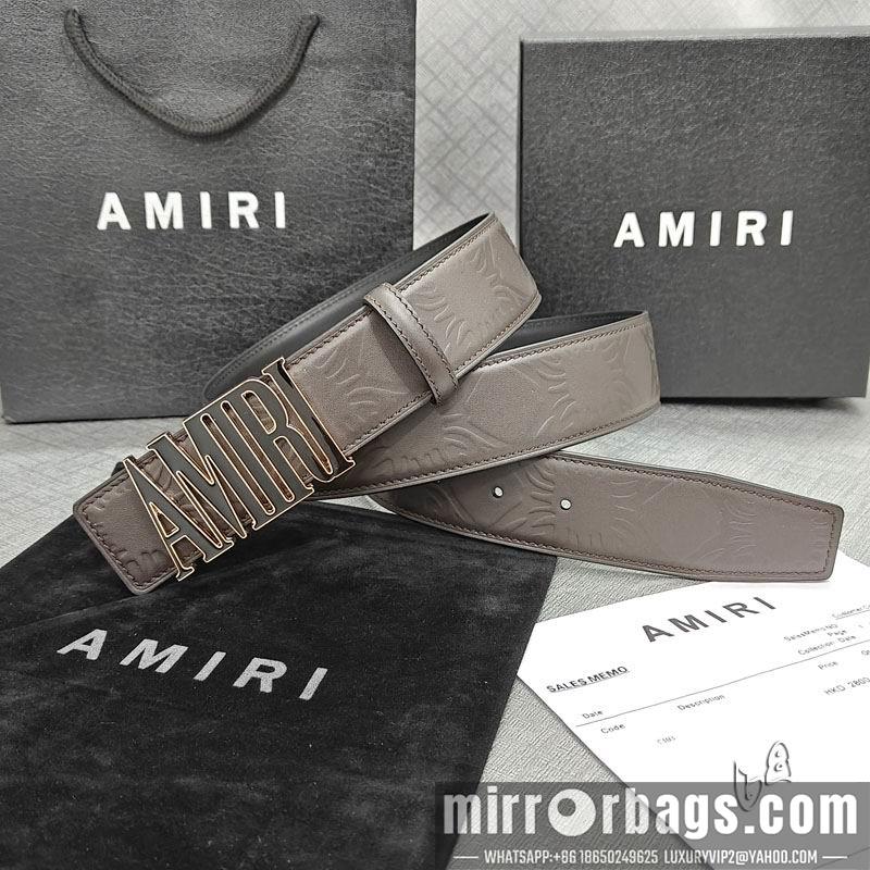Amiri belt 38mmX90-125cm lb02