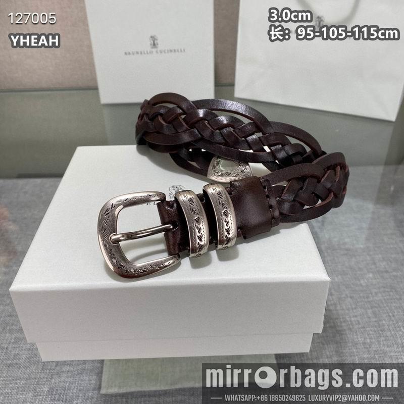 Brunello Cucinelli belt 30mmX95-105-115cm 8L03