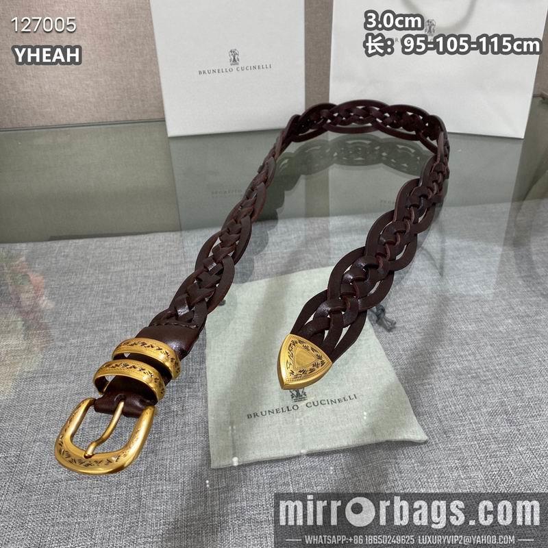 Brunello Cucinelli belt 30mmX95-105-115cm 8L02