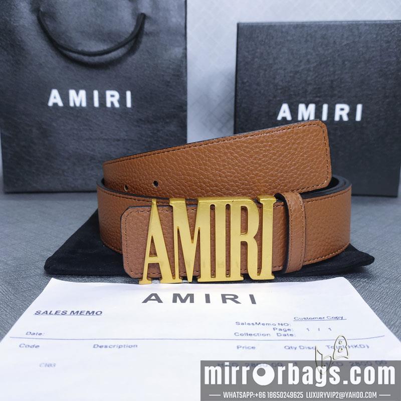Amiri belt 38mmX80-125cm lb061202