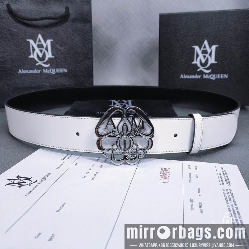 McQueen belt 38mmX80-125cm lb071802