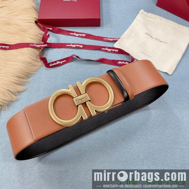 Ferragamo Belt 70mm 7D0519
