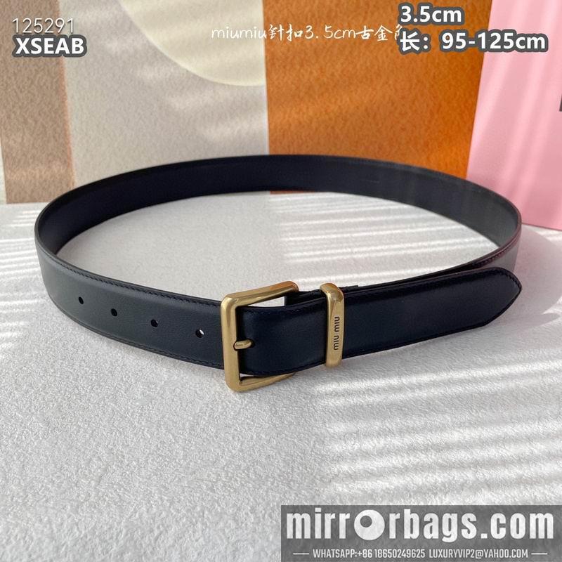 Miumiu belt 35mmX95-125cm 8L05