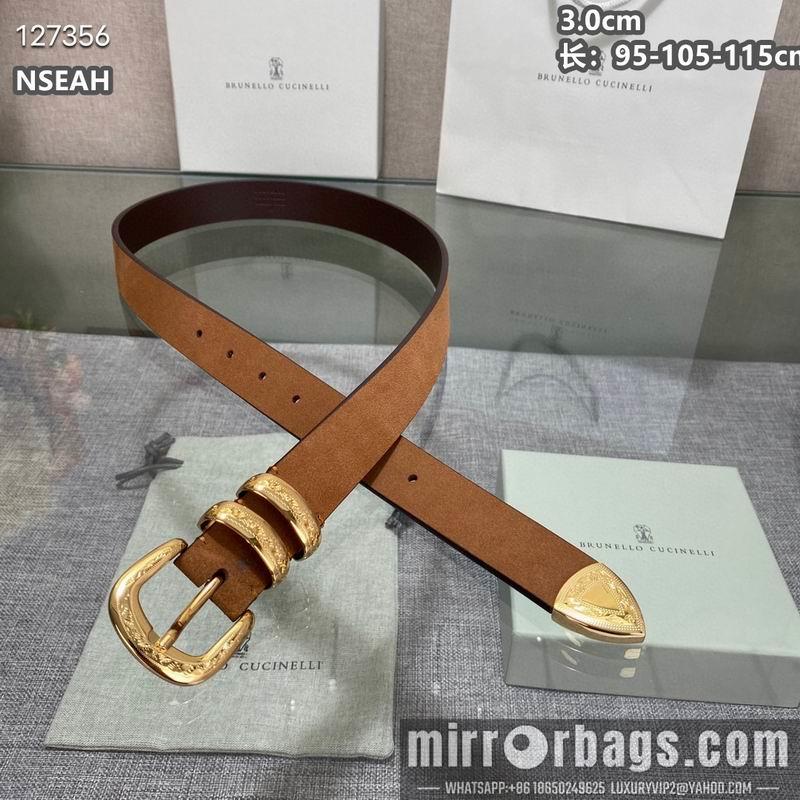 Brunello Cucinelli belt 30mmX95-105-115cm 8L01