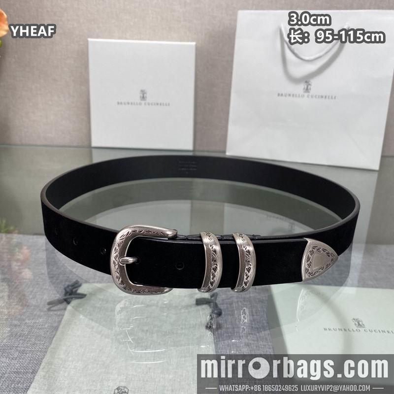 Brunello Cucinelli belt 30mmX95-115cm 8L07