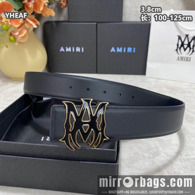 Amiri belt 38mmX100-125cm 8L36