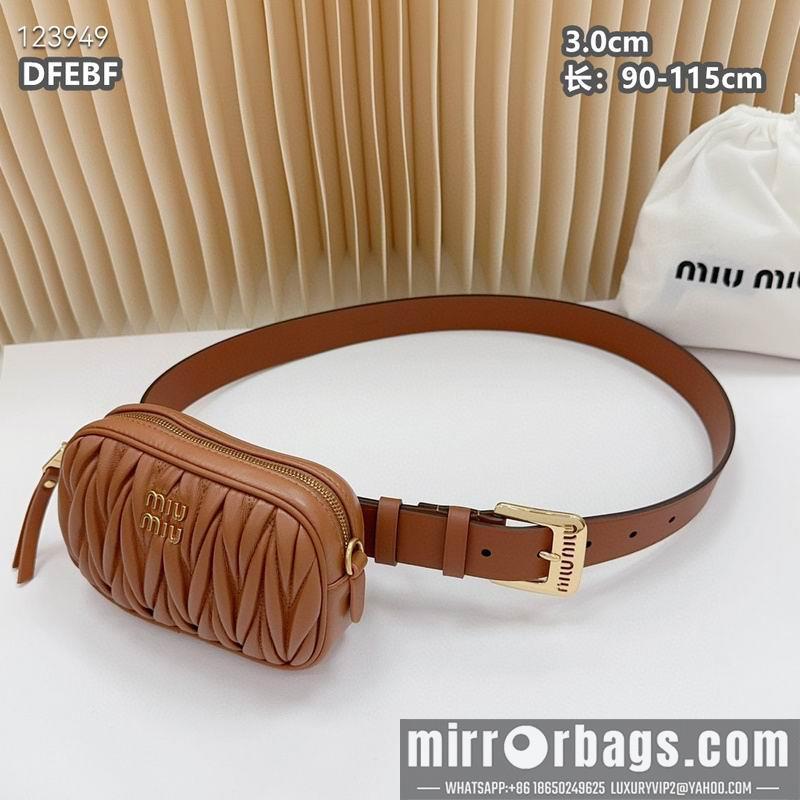 Miumiu belt 30mmX90-115cm 8L01