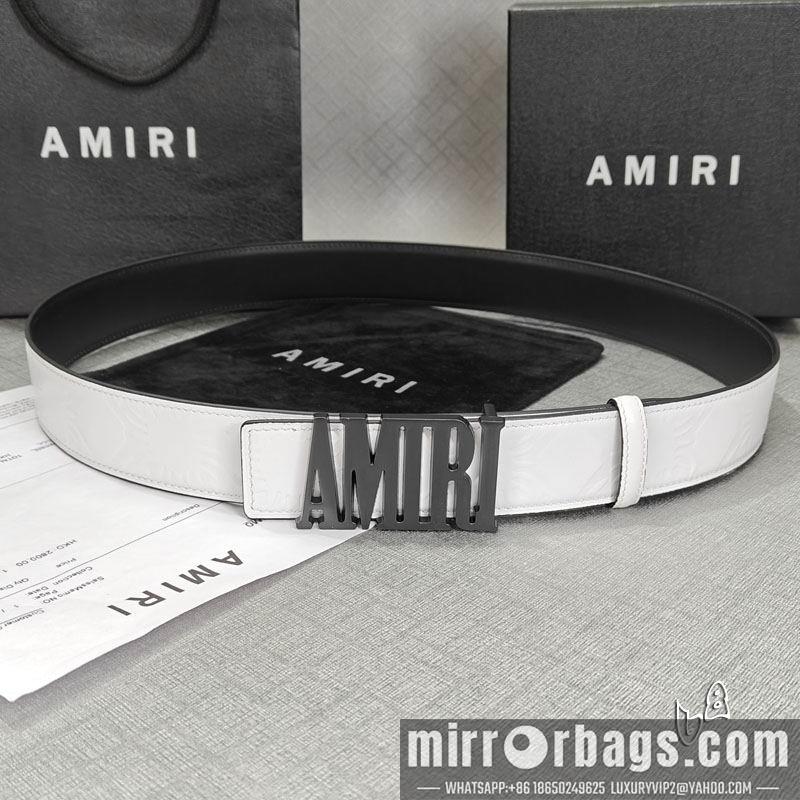 Amiri belt 38mmX90-125cm lb05
