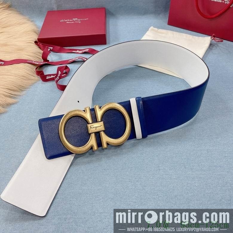 Ferragamo Belt 70mm 7D0519
