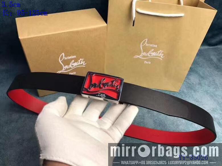 Christian Louboutin Belt 35MM 0121
