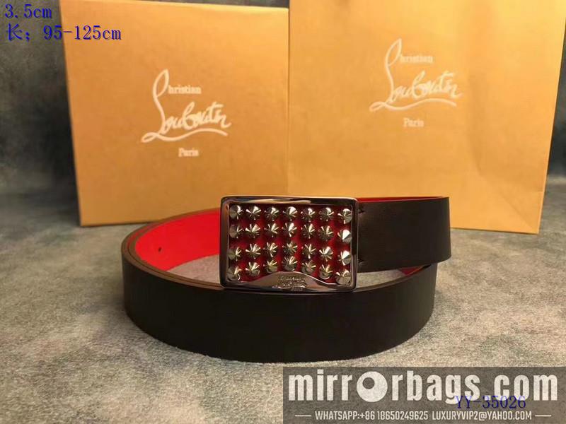 Christian Louboutin Belt 35MM 0121
