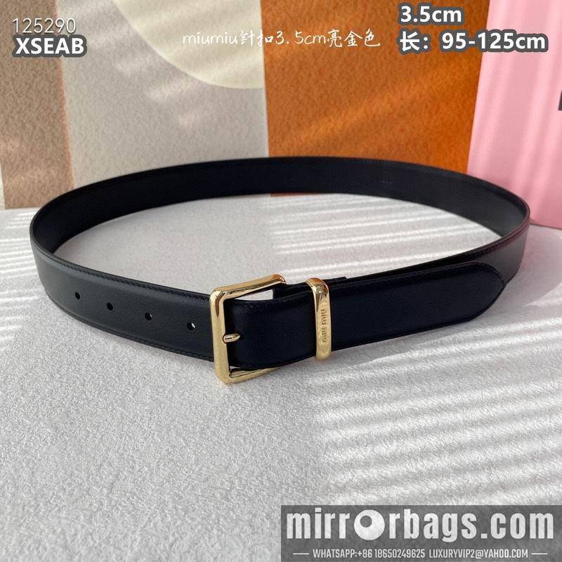 Miumiu belt 35mmX95-125cm 8L05