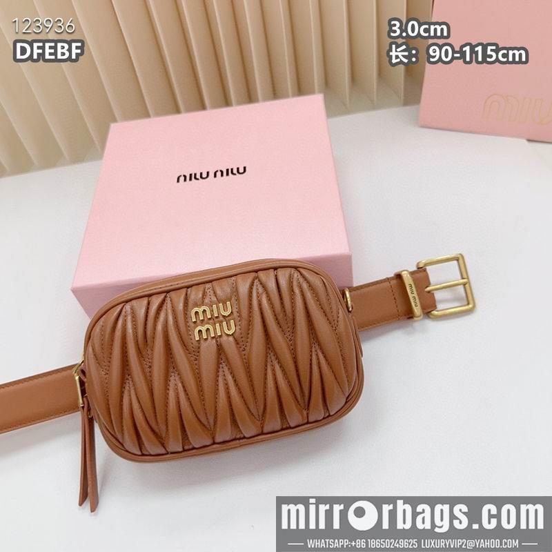 Miumiu belt 30mmX90-115cm 8L03