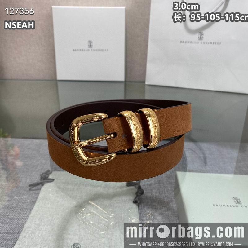 Brunello Cucinelli belt 30mmX95-105-115cm 8L04