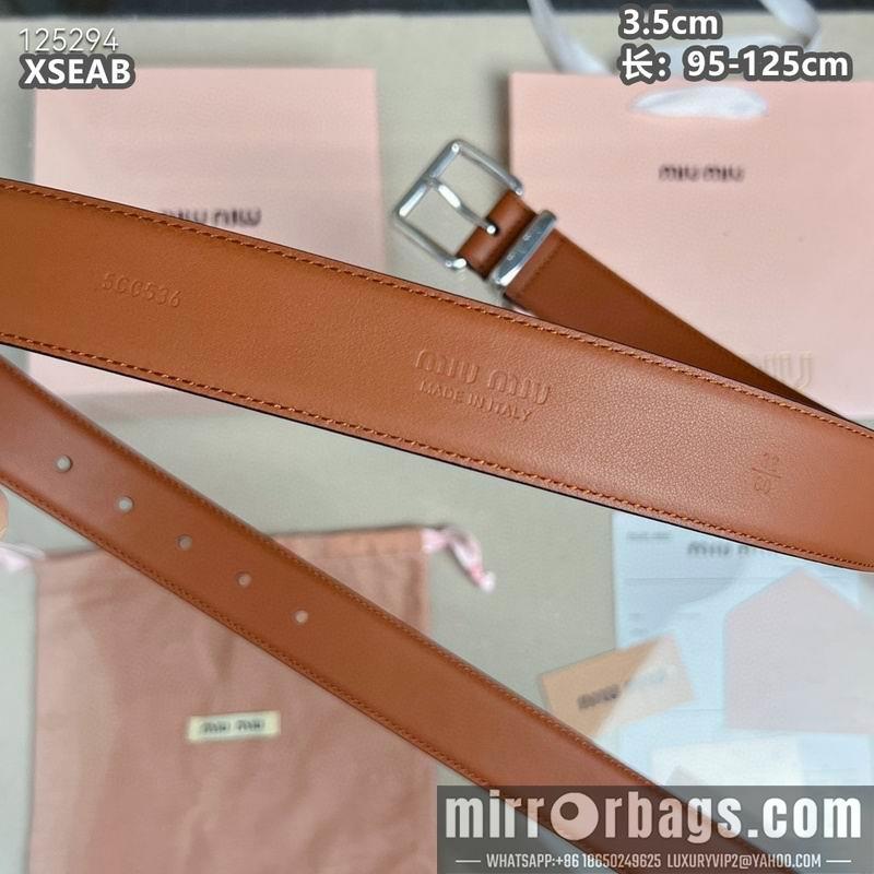 Miumiu belt 35mmX95-125cm 8L05