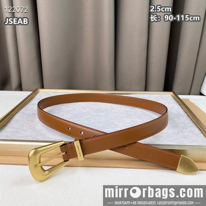 YSL belt 25mmX90-115cm 8L01