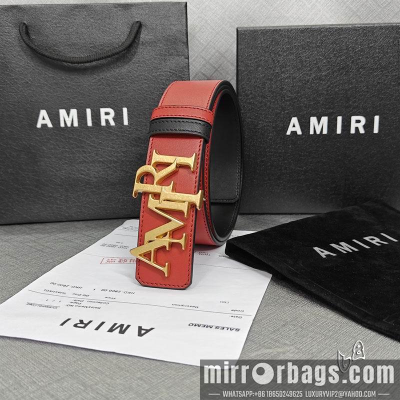 Amiri belt 38mmX90-125cm lb072302
