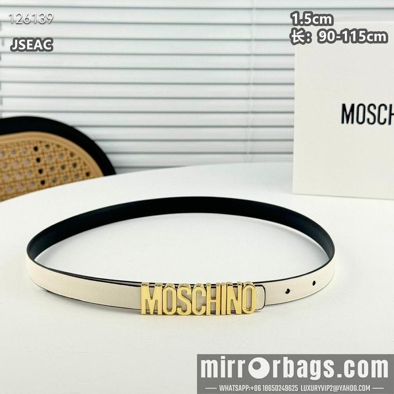 Moschino belt 15mmX90-115cm 8L01
