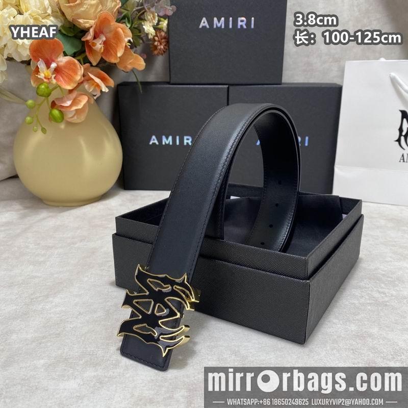 Amiri belt 38mmX100-125cm 8L36