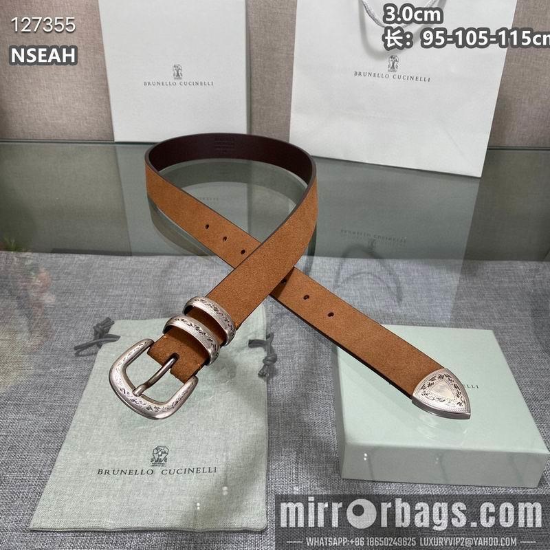 Brunello Cucinelli belt 30mmX95-105-115cm 8L01