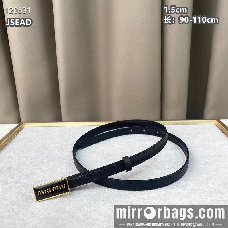 Miumiu belt 15mmX90-110cm 8L072001