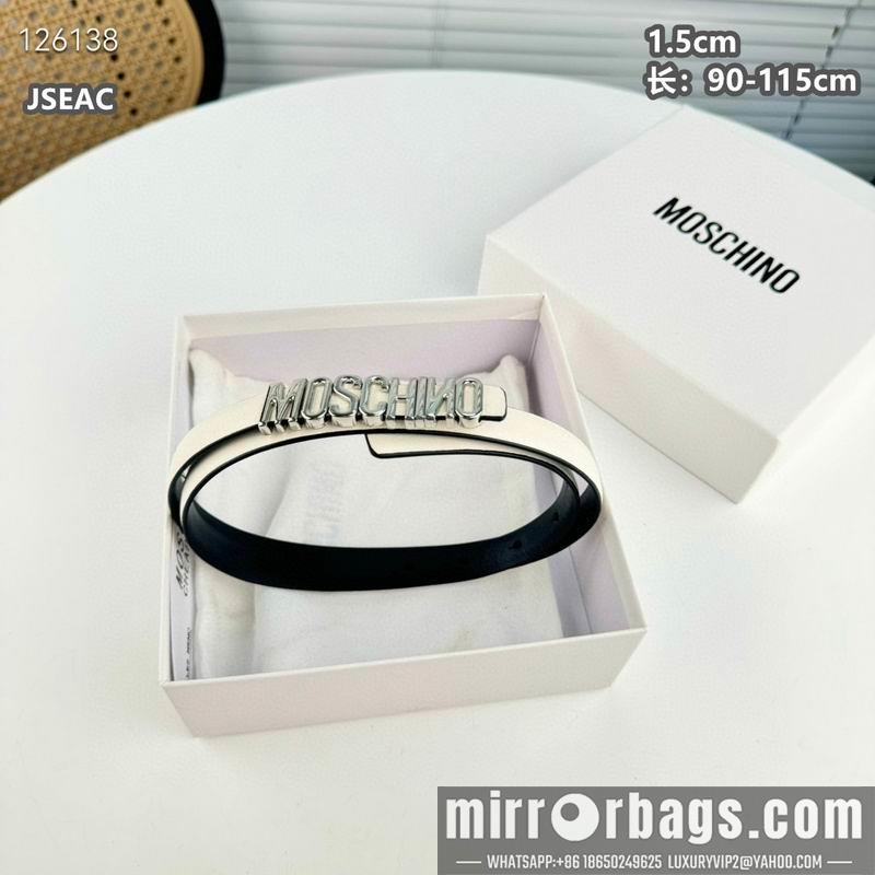 Moschino belt 15mmX90-115cm 8L01