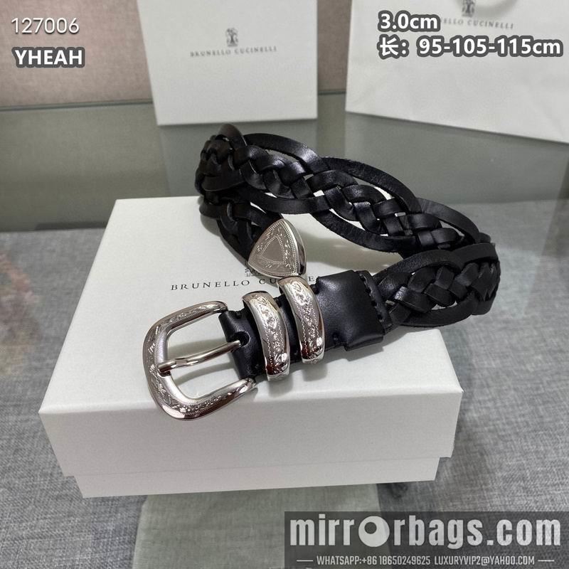 Brunello Cucinelli belt 30mmX95-105-115cm 8L03