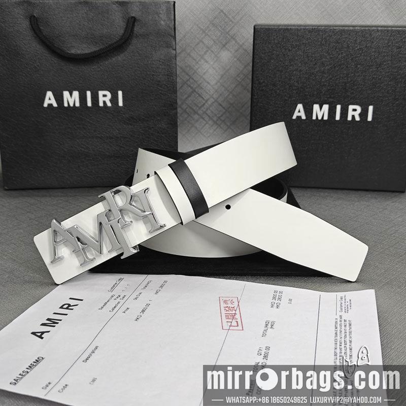 Amiri belt 38mmX90-125cm lb080202