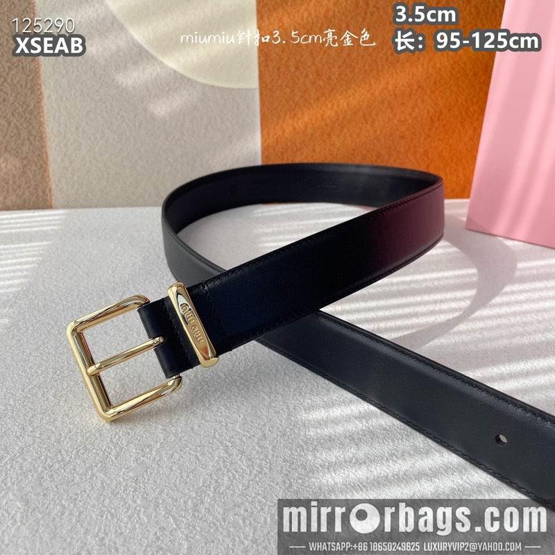 Miumiu belt 35mmX95-125cm 8L05