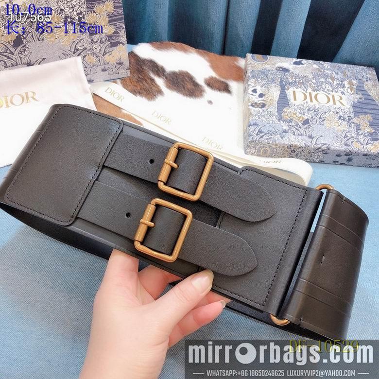 Dior Belt 10cm 95-125cm 8L