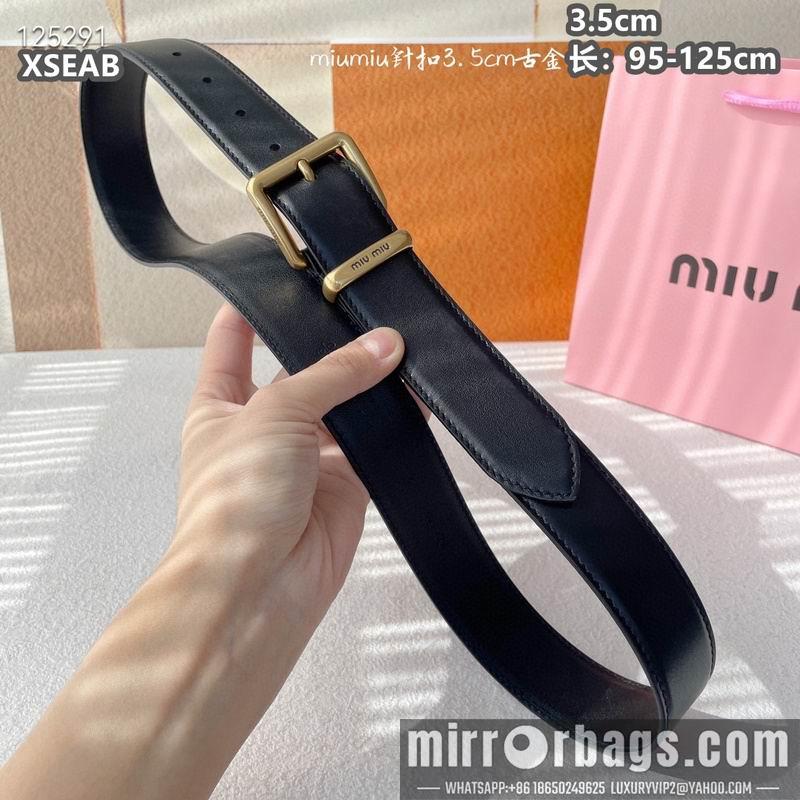 Miumiu belt 35mmX95-125cm 8L05