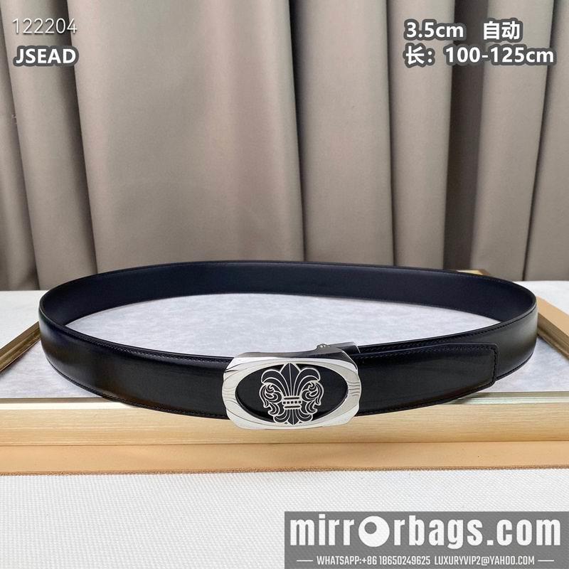 Chrome Hearts belt 35mmX100-125cm 8L02