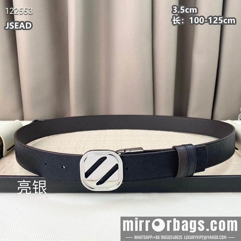 Zegna belt 35mmX100-125cm 8L01