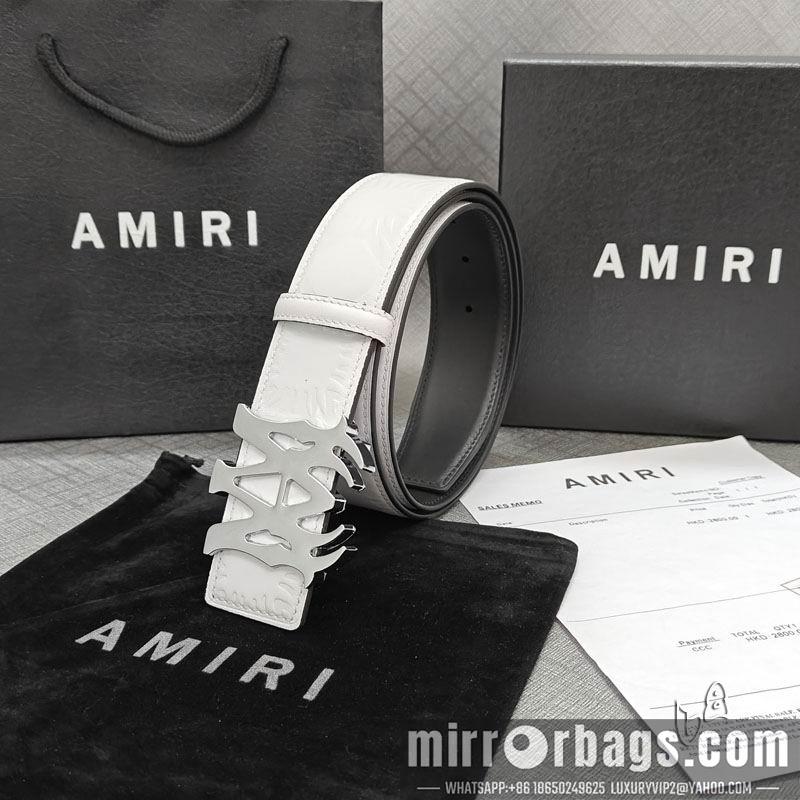 Amiri belt 38mmX90-125cm lb01