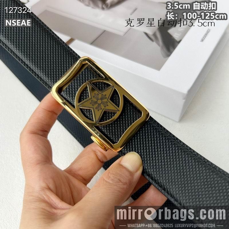 Chrome Hearts belt 35mmX100-125cm 8L04