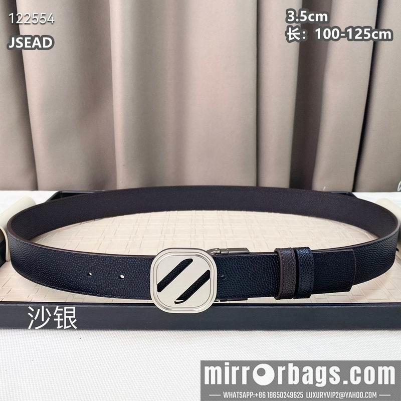 Zegna belt 35mmX100-125cm 8L01
