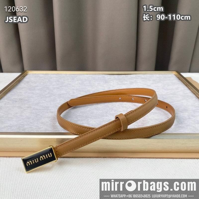 Miumiu belt 15mmX90-110cm 8L072001