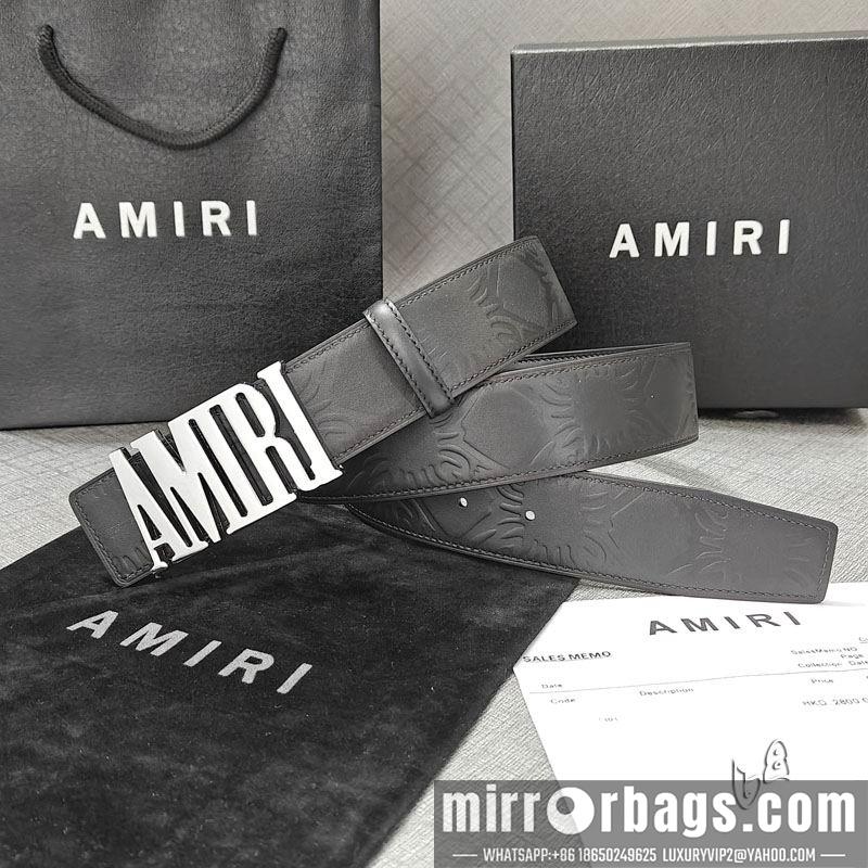 Amiri belt 38mmX90-125cm lb05
