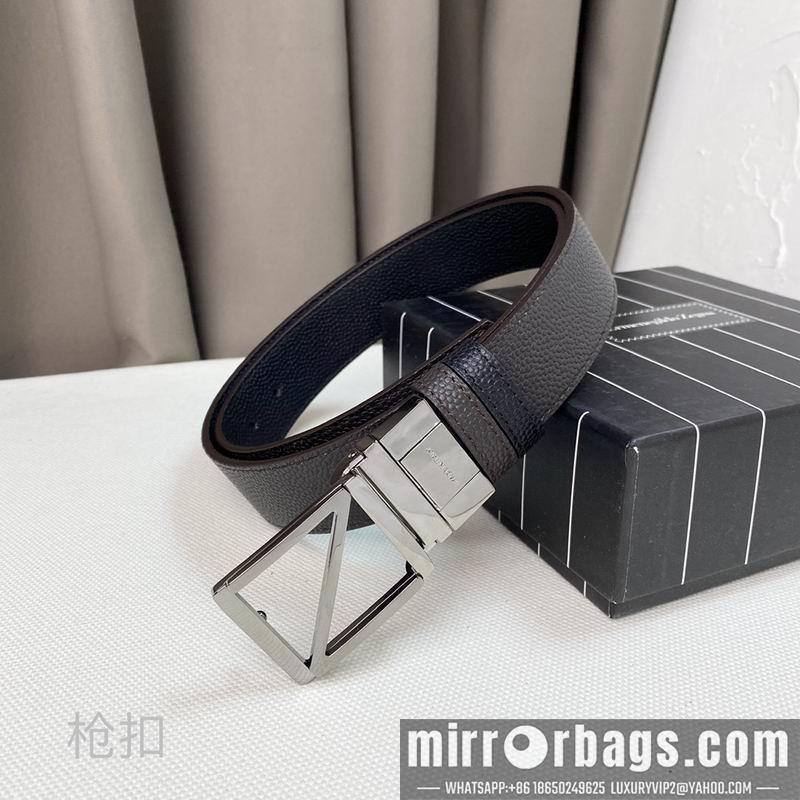 Zegna belt 35mmX95-125cm 7D01