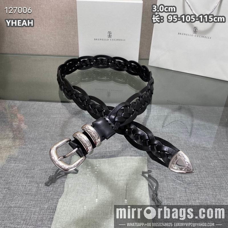 Brunello Cucinelli belt 30mmX95-105-115cm 8L02