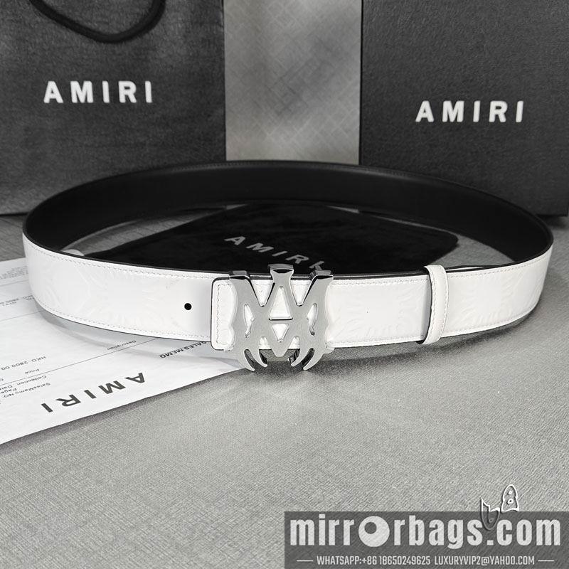 Amiri belt 38mmX90-125cm lb01