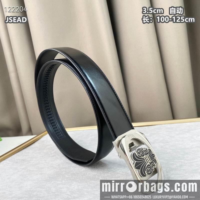 Chrome Hearts belt 35mmX100-125cm 8L02