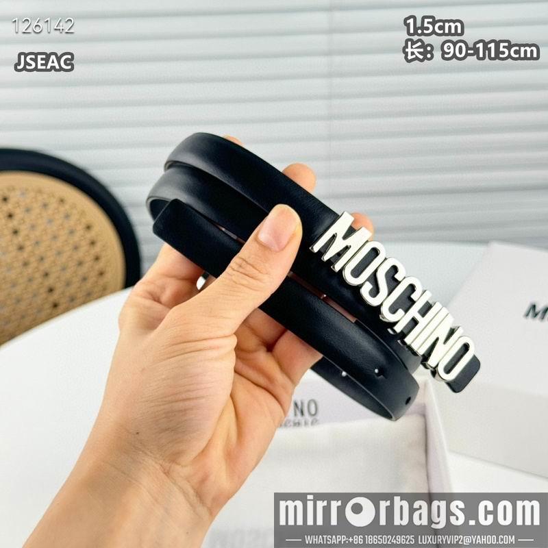 Moschino belt 15mmX90-115cm 8L01