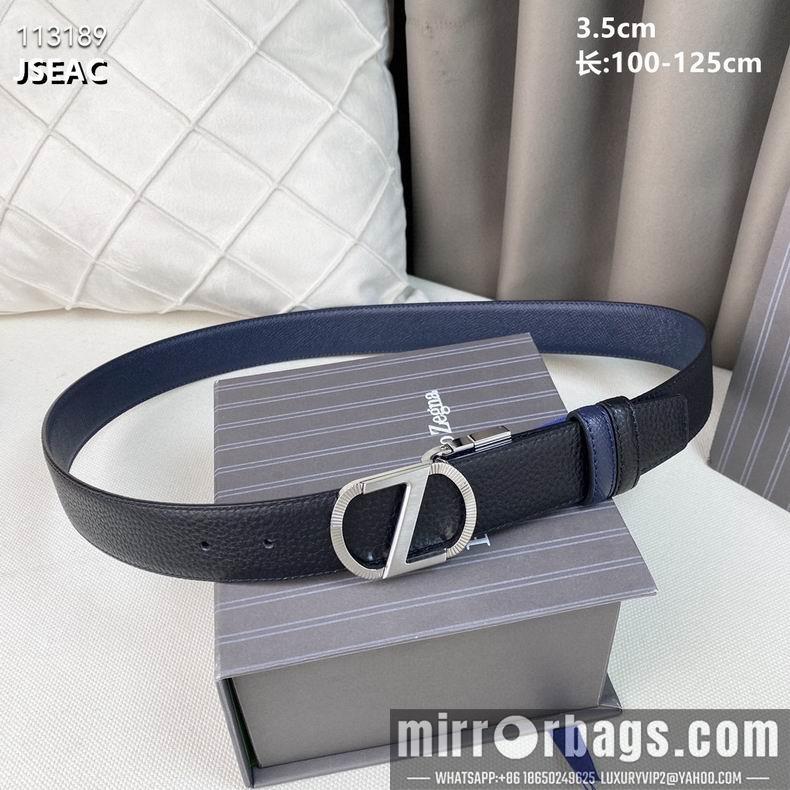 Zegna belt 35mmX100-125cm 8L082501