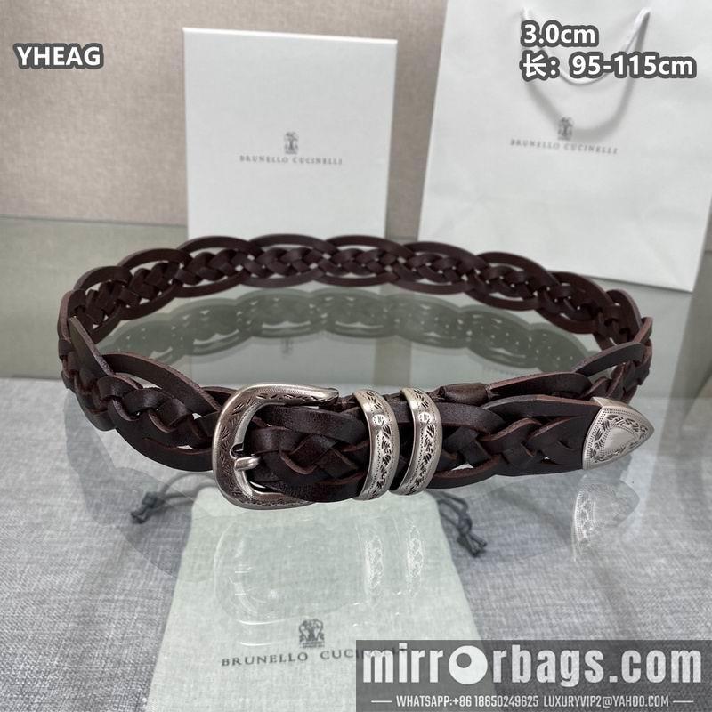 Brunello Cucinelli belt 30mmX95-115cm 8L05