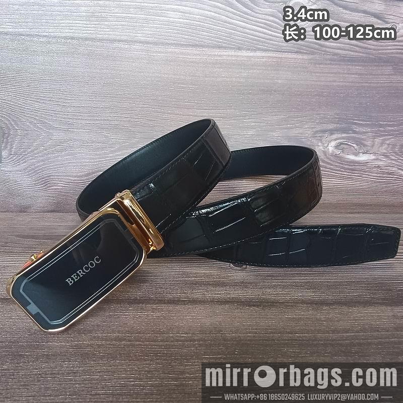Bercoc Cucinelli belt 34mmX100-125cm 8L04