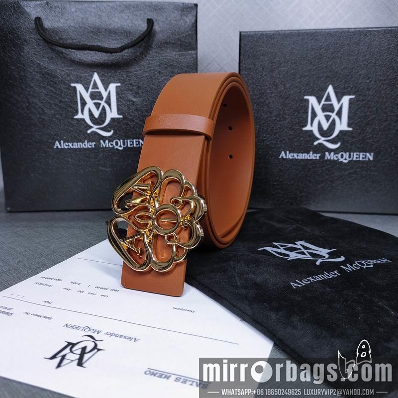 McQueen belt 38mmX80-125cm lb071801