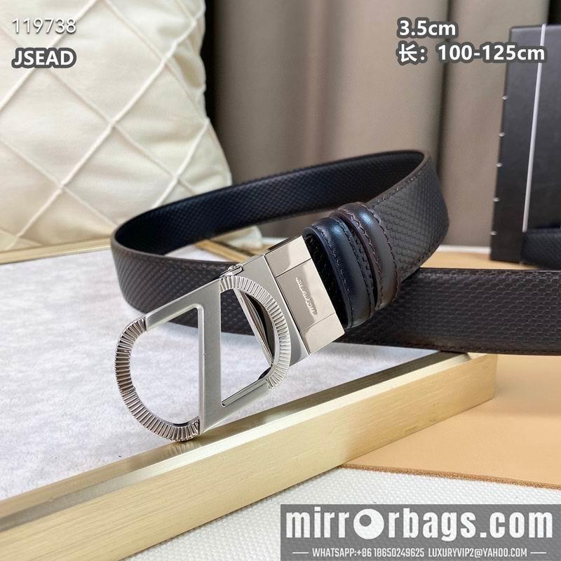Zegna belt 35mmX100-125cm 8L040805